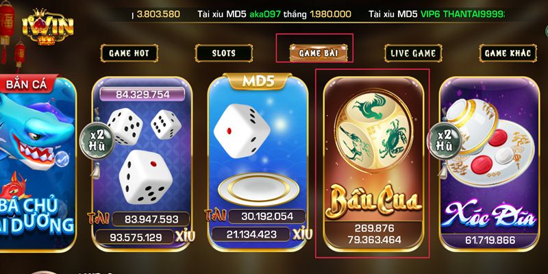 Game bầu cua online